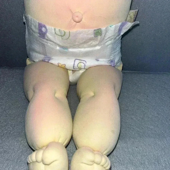 Little People 1984 Soft Sculpture Cabbage Patch Doll Boy no papers EUC VINTAGE - Picture 5 of 16